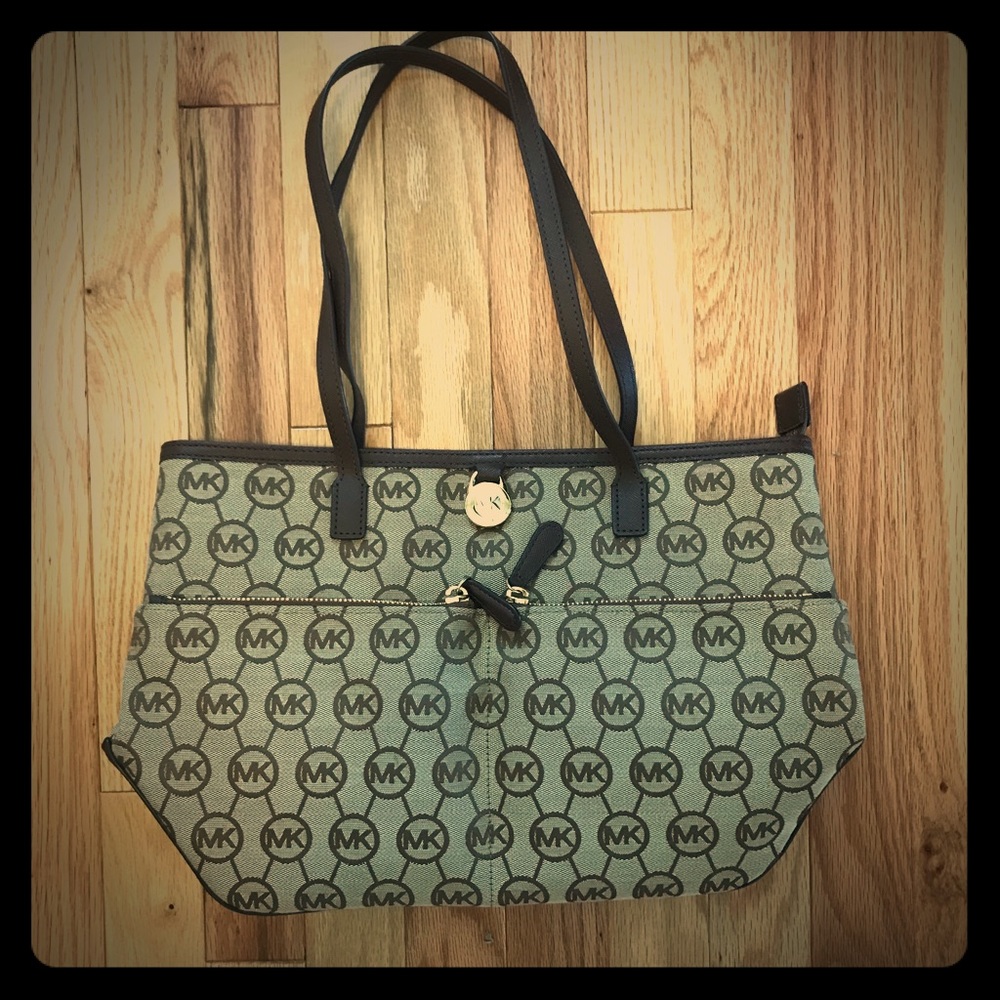 Michael Kors Brown Logo Purse